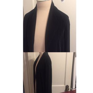 Chico’s maxi black cardigan